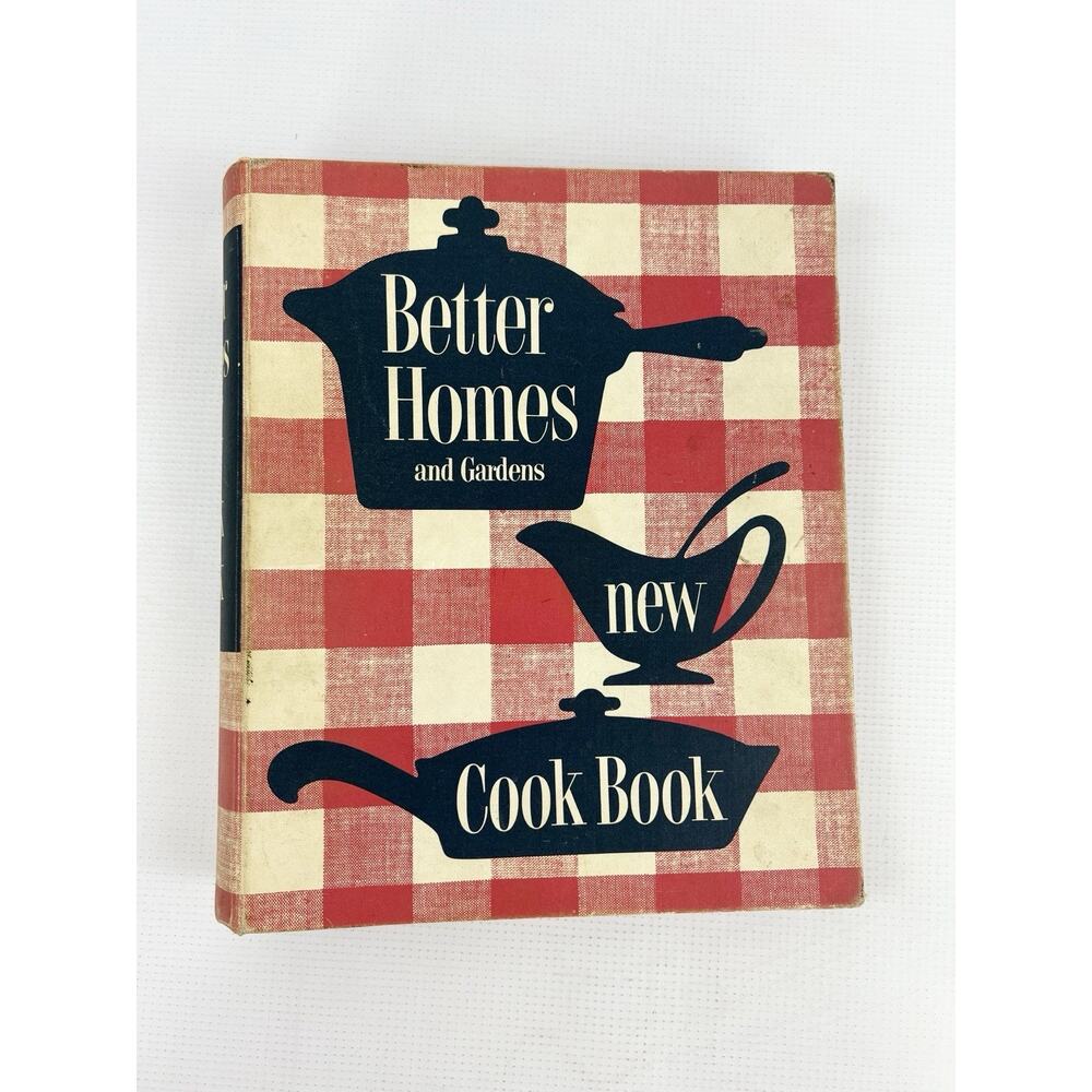 Vintage Better Homes and Gardens New Cook Book 1953 First Ed 9th Printing 5 Ring